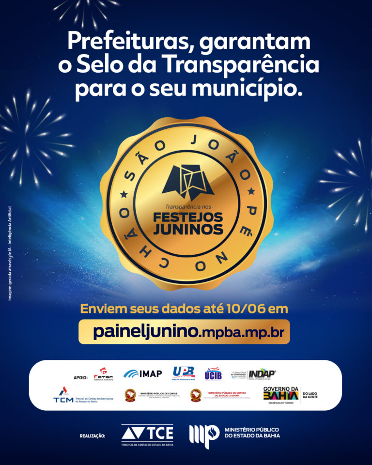 Painel de Transparência: Dados com festejos juninos de 2026 serão abertos à consulta pública na próxima segunda-feira