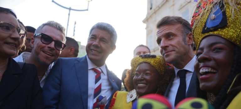 Presidente francês Emmanuel Macron visita Salvador durante Festival Nosso Futuro Brasil-França: Diálogos com a África