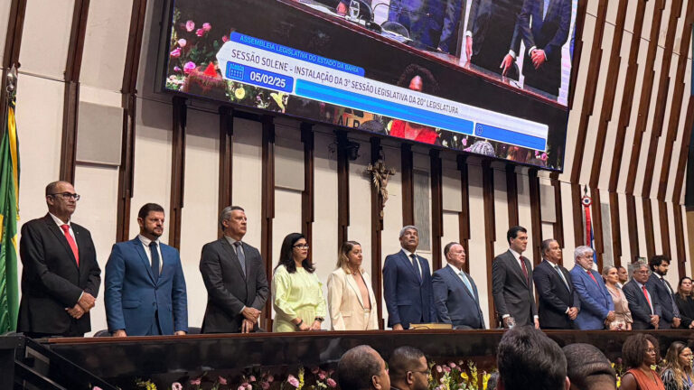 Presidente da UPB marca presença na reabertura dos trabalhos da Assembleia Legislativa da Bahia