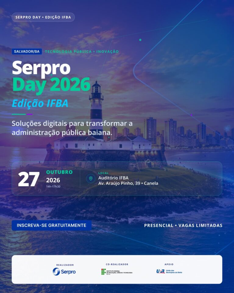Serpro promove encontro sobre transformação digital na gestão pública municipal