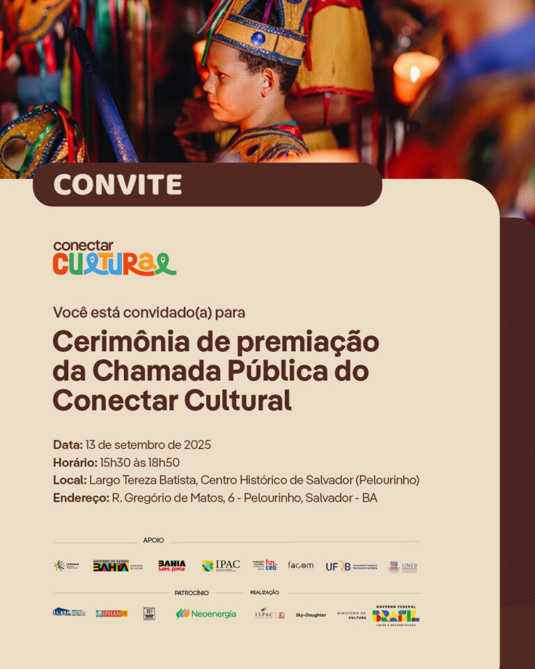 Conectar Cultural premia cinco projetos que valorizam a tradição e a cultura do Recôncavo