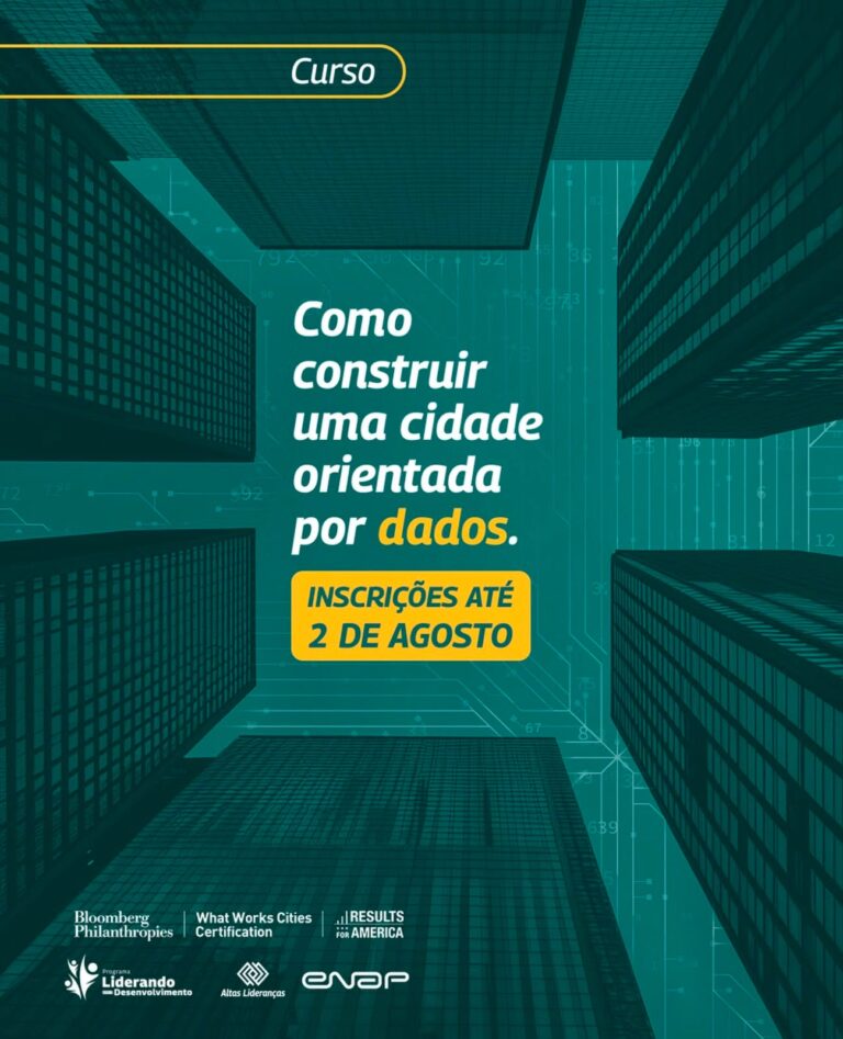 Enap abre inscrições para capacitação voltada a lideranças municipais