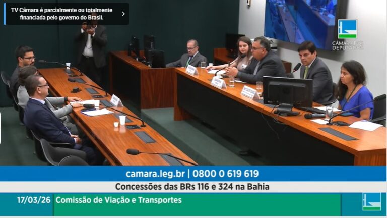 UPB participa de audiência sobre concessões das BRs 116 e 324 na Bahia