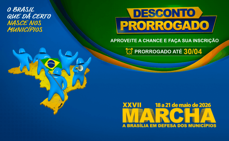 XXVII Marcha: desconto para participar do evento é prorrogado para 30 de abril