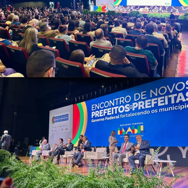 📸 Registros fotográficos do 2º dia do Encontro de novos Prefeitos e Prefeitas - Governo Federal fortalecendo os municípios.