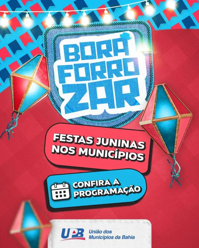 🔥🌽🎶 O forró não para e a animação só aumenta, tem festa pra todo lado!
Tem quadrilha, fogueira e muito forró nos 4 cantos do estado!
↔️ Arrasta pro lado e confira a programação completa do São João nos municípios da Bahia!

#BoraForrozar #UPB #SãoJoãoNaBahia