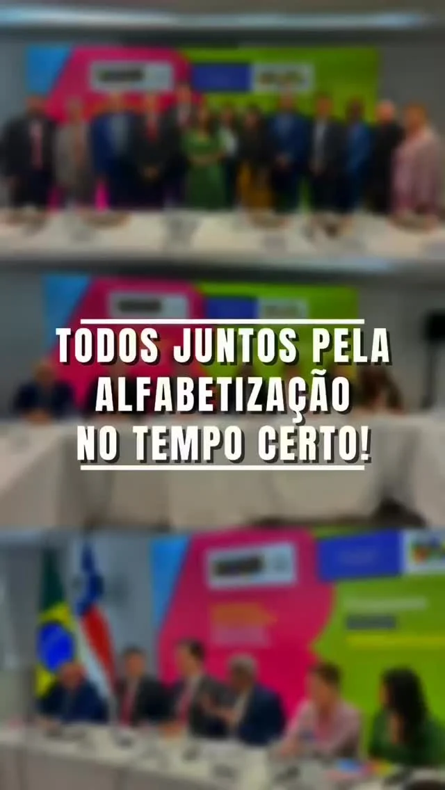 A UPB foi instituída como mobilizadora dos municípios para adesão ao Programa Bahia Alfabetizada, lançado nesta quinta-feira (7/8) pelo Governo do Estado.

O presidente Wilson Cardoso destacou que a Bahia já conta com infraestrutura de escolas, professores capacitados e que o foco agora será no engajamento das redes municipais através da liderança de prefeitos e prefeitas para unir esforços e fazer da alfabetização uma responsabilidade de todos.

A iniciativa representa um passo importante na melhoria dos índices de alfabetização na idade certa. A UPB segue firme nesse compromisso para levar mais desenvolvimento ao futuro dos nossos municípios!

#BahiaAlfabetizada #UPB