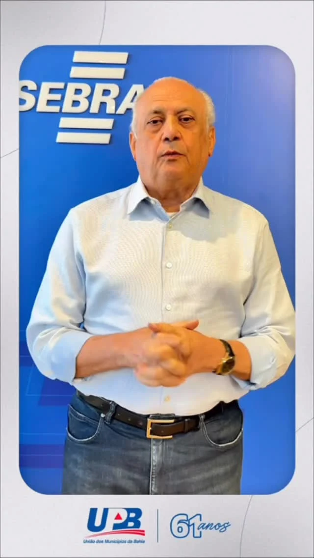 Ex-presidentes destacam a trajetória da União dos Municípios da Bahia e parabenizam os 61 anos de história da instituição, marcada por conquistas, defesa da autonomia municipal e fortalecimento dos municípios.

#UPB61anos #UniãoDeVerdade #ForçaDoMunicipalismo #MunicípiosFortes #Bahia