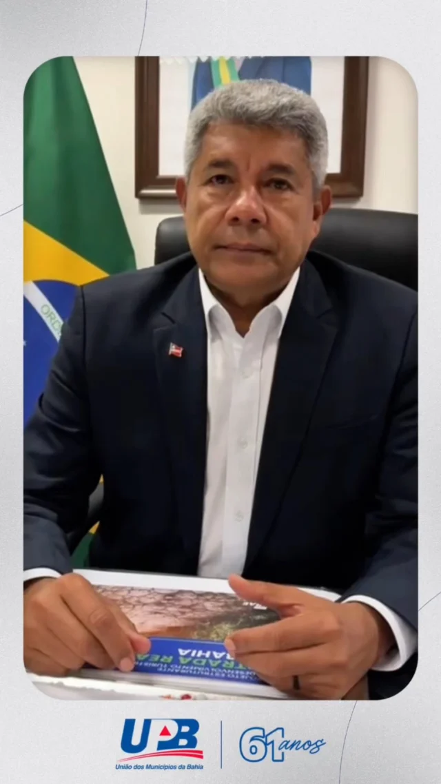 O Governador Jerônimo Rodrigues e diversas autoridades políticas e parlamentares fizeram questão de parabenizar a UPB e destacar a importância da instituição para a defesa firme do desenvolvimento dos nossos municípios. Uma trajetória de 61 anos marcada por grandes lutas e conquistas que se refletem na vida do povo baiano, com mais infraestrutura e melhores serviços prestados pelas prefeituras! 

Vida longa a UPB! ✨🤝