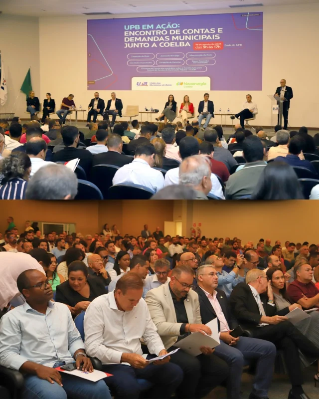 💡 Em encontro na UPB, prefeitos cobram da Coelba melhoria dos serviços para que possam desenvolver municípios

Com o objetivo de agilizar o atendimento e encontrar soluções para as demandas relacionadas ao fornecimento de energia elétrica nos municípios baianos, a União dos Municípios da Bahia (UPB) realizou, nesta terça-feira (19), em parceria com a Neoenergia Coelba, o Encontro de Contas das Demandas Municipais. O evento, sediado no auditório da entidade em Salvador, reuniu prefeitos, secretários, técnicos de mais de 300 cidades, além de representantes do Ministério Público e da concessionária, que também disponibilizou equipes para atendimentos individualizados às prefeituras.

A iniciativa integra um acordo entre a Diretoria da UPB e a Neoenergia Coelba para buscar soluções para as questões levantadas pelos municípios. Durante o encontro, os gestores apresentaram à Coelba demandas relacionadas à expansão de rede, aumento de carga, manutenção da rede elétrica, quedas e oscilações de energia, problemas que impactam diretamente no desenvolvimento de setores produtivos do comércio, indústria, agronegócio e agricultura familiar.

No período da tarde, técnicos da concessionária realizaram atendimentos individualizados para receber e encaminhar demandas específicas de cada prefeitura, criando um canal direto de diálogo e agilizando soluções para problemas como quedas constantes, oscilações de energia, mudanças de fase e novas ligações — inclusive para obras de equipamentos públicos que precisam ser inaugurados. O atendimento segue nesta quarta e quinta-feira (20 e 21). O presidente da UPB, Wilson Cardoso, demonstrou otimismo dizendo que “essa parceria agora será resolutiva porque a Bahia precisa avançar”.

#upb #coelba #municipalismo