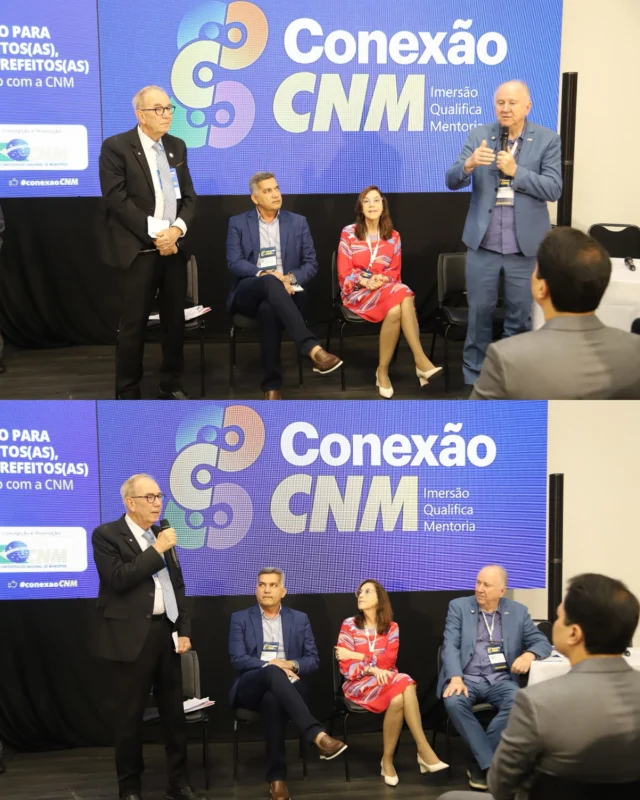 Foi aberto nesta segunda-feira (22), em Salvador, o Conexão CNM, evento de imersão para gestores municipais que já visitou seis estados brasileiros e agora chega a Bahia. A capacitação, organizada pela Confederação Nacional de Municípios (CNM), com o apoio institucional da União dos Municípios da Bahia (UPB), ocorre no Centro de Convenções Salvador até a terça-feira (23), com programações simultâneas voltadas a 13 áreas temáticas, contemplando os principais setores da administração pública municipal. São 15 arenas temáticas com cerca de 16 horas de palestras paralelas.

#upb #conexãocnm #cnm #municipalismo