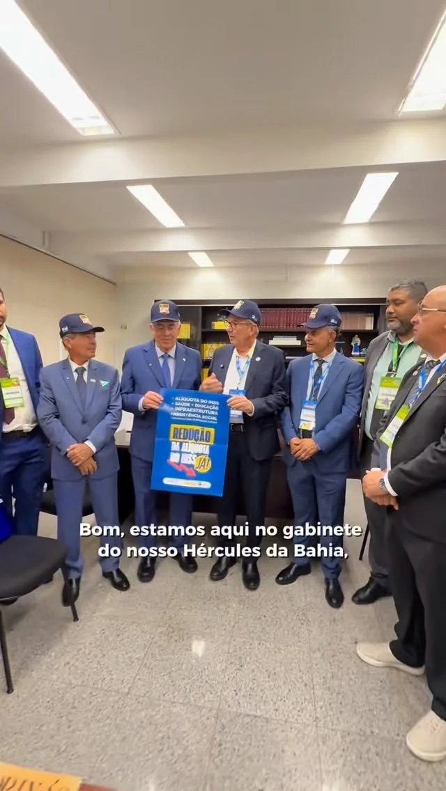 Durante a XXVII Marcha a Brasília em Defesa dos Municípios, o senador municipalista, Otto Alencar, recebeu o presidente da UPB, Wilson Cardoso, e o presidente da FECBAHIA, Sivaldo Rios, reforçando o compromisso com as pautas municipalistas.

Sensível à causa apresentada pela UPB, Otto Alencar assumiu o compromisso de apoiar a redução da alíquota do INSS dos municípios, medida que pode ampliar a capacidade de investimento das prefeituras em áreas essenciais como saúde, educação e infraestrutura.

A mobilização da UPB em Brasília segue fortalecendo o diálogo com o Congresso Nacional em defesa dos municípios baianos e de mais equilíbrio financeiro para as gestões municipais.

#UPB #MarchaABrasilia #Municipalismo