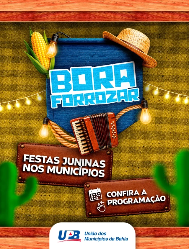 🎶🪗 A sanfona segue tocando e a festa continua!

A festa continua com os festejos de São Pedro, mantendo viva uma das maiores tradições da Bahia.
↔️ Arraste para o lado e descubra onde a alegria já tomou conta!

#boraforrozar #upb #saopedro