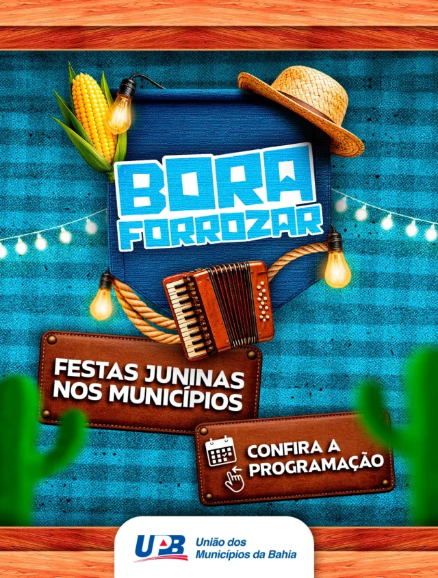 🎶🪗 O som da sanfona não para e a alegria continua espalhada pela Bahia!
Agora é a vez dos festejos de São Pedro tomarem conta dos municípios.
↔️ Arraste para o lado e descubra onde o forró está garantindo a animação!

#boraforrozar #upb #saopedro