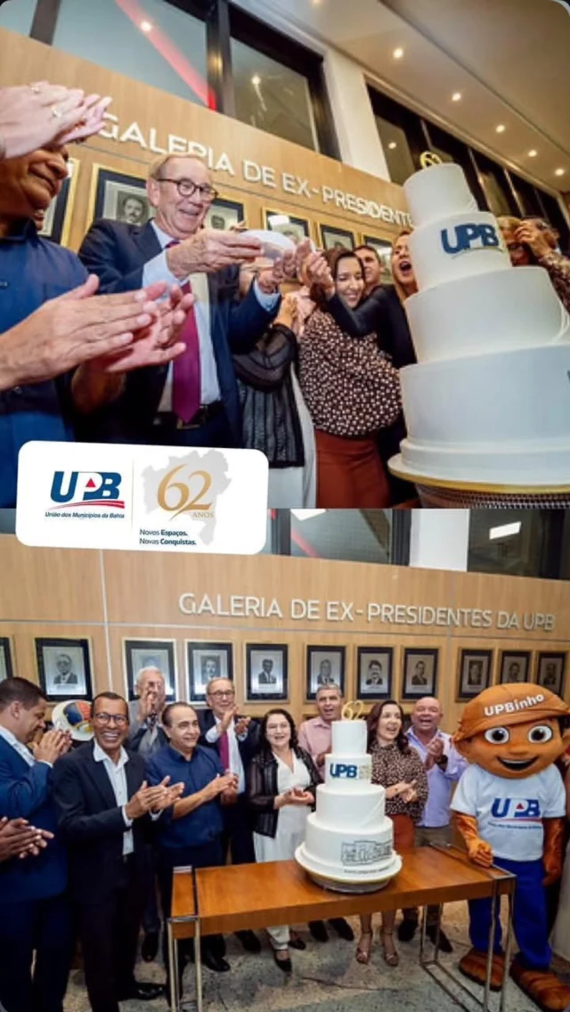 Celebrando os 62 anos da UPB, prefeitas e prefeitos da Bahia também celebram uma grande conquista: a entrega do novo Espaço Municipalista e a reestruturação, modernização e ampliação do Auditório Lomanto Júnior.

Novos espaços representam novas conquistas para fortalecer o municipalismo baiano, ampliar o diálogo e oferecer ainda mais apoio aos gestores municipais.

É a UPB se renovando para continuar ao lado dos municípios e de quem trabalha diariamente por uma Bahia cada vez mais forte. 💙

#UPB #62AnosUPB #Municipalismo