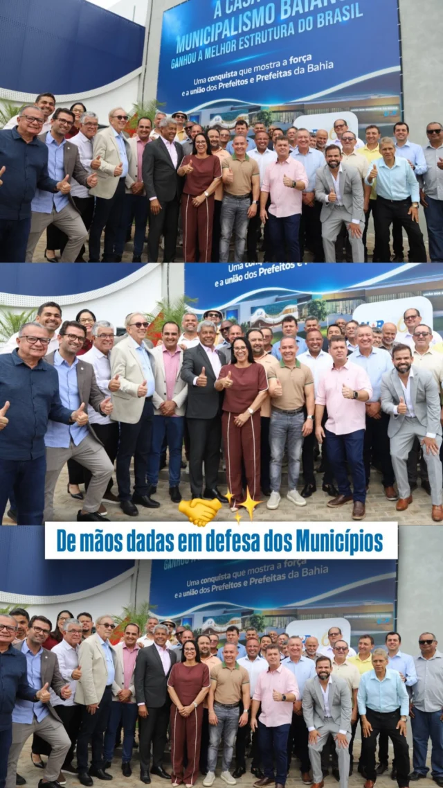 O governador Jerônimo Rodrigues visitou, nesta terça-feira (1º), a nova estrutura da União dos Municípios da Bahia (UPB), em Salvador. Recebido pelo presidente da entidade, Wilson Cardoso, prefeitos e diretores da UPB, o governador conheceu o novo Auditório Prefeito Lomanto Júnior e o Espaço Municipalista, entregues recentemente como parte das ações de modernização da sede.

Jerônimo não pôde participar da inauguração da estrutura, realizada no aniversário da entidade, dia 13 agosto, em razão das restrições previstas na legislação eleitoral. Hoje, o governador aproveitou sua presença na reunião com prefeitos e prefeitas para conhecer pessoalmente as novas instalações e parabenizou a UPB pelas intervenções.

Para o governador, os investimentos dão mais dignidade ao movimento municipalista e fortalecem a atuação da entidade na representação dos municípios baianos. Jerônimo destacou ainda que a nova estrutura coloca a UPB como uma das entidades municipalistas mais bem estruturadas do Brasil.